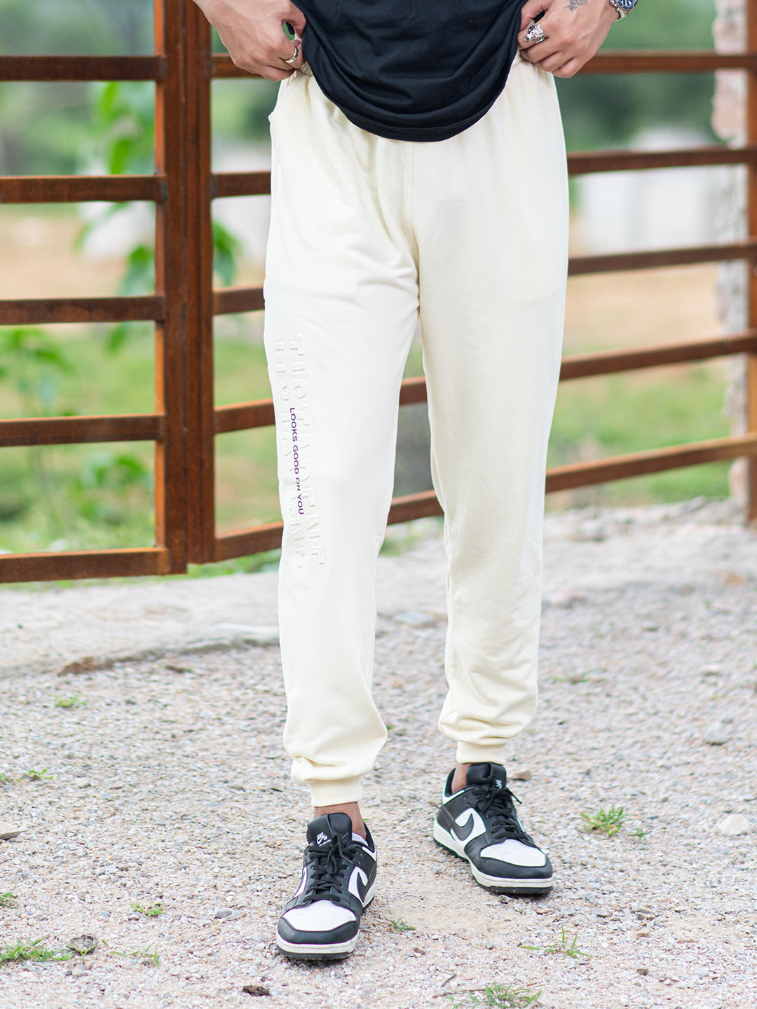 Casual Wine Solid Jogger - Marcus
